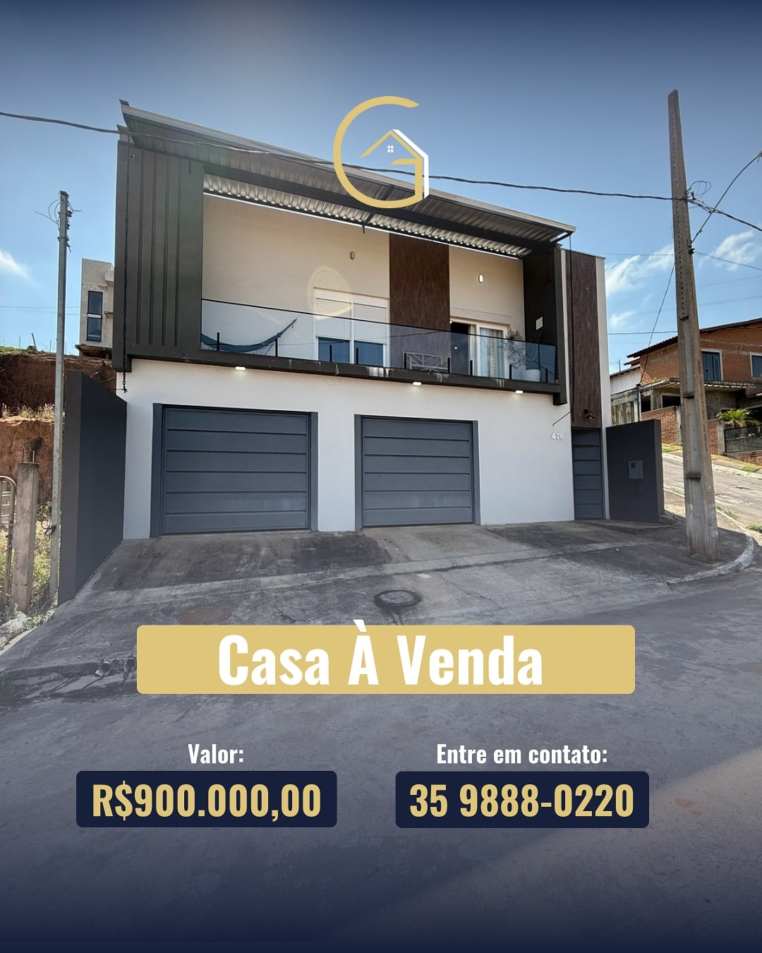 🏡 Casa à Venda – Residencial Terras Altas✨ Essa linda casa foi pensada para oferecer praticidad-min